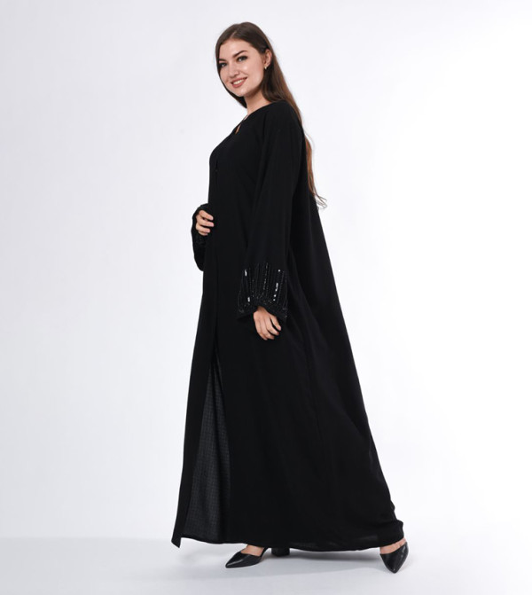 Moistreet  Abayas - Black Abayas