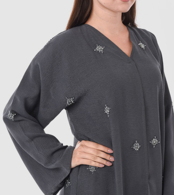 Moistreet Moistreet - Grey Abayas