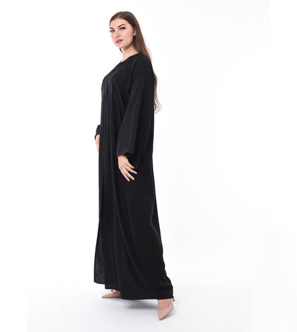 Moistreet  Abayas - Black Abayas