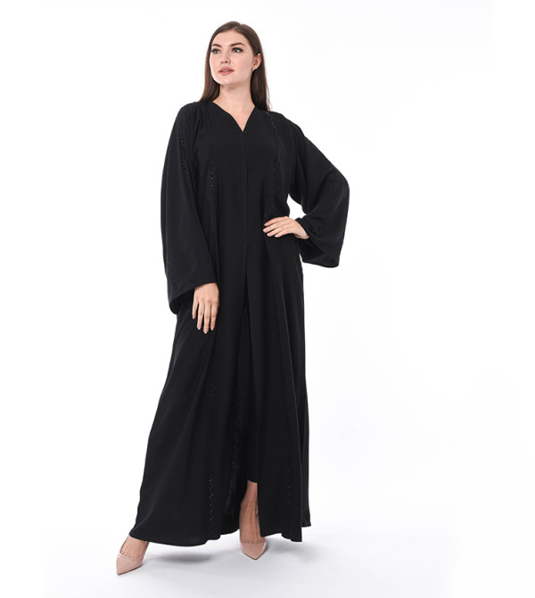 Moistreet  Abayas - Black Abayas