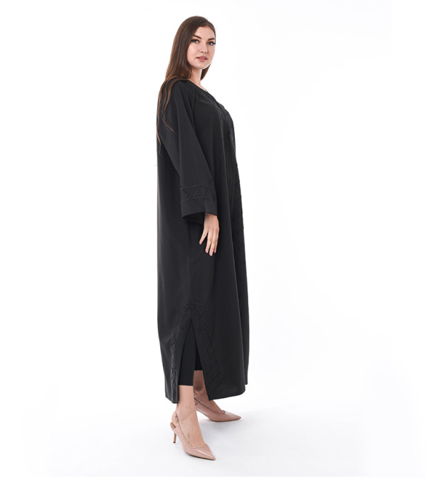 Moistreet  Clothing - Black Abayas