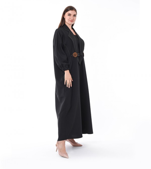 Moistreet  Clothing - Black Abayas