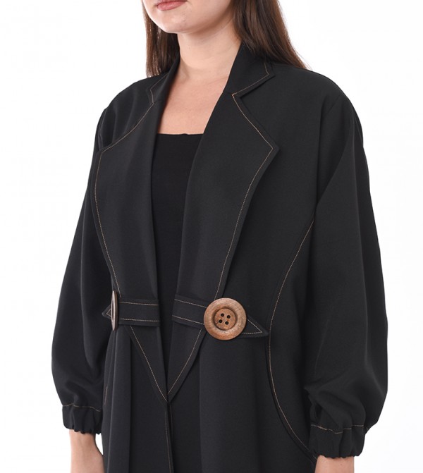 Moistreet  Clothing - Black Abayas