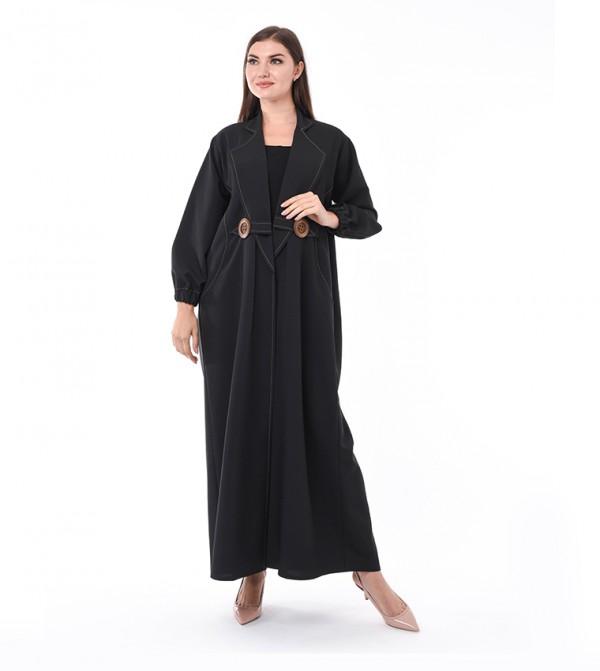 Moistreet  Clothing - Black Abayas