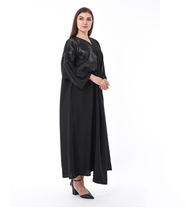 Moistreet  Abayas - Black Abayas