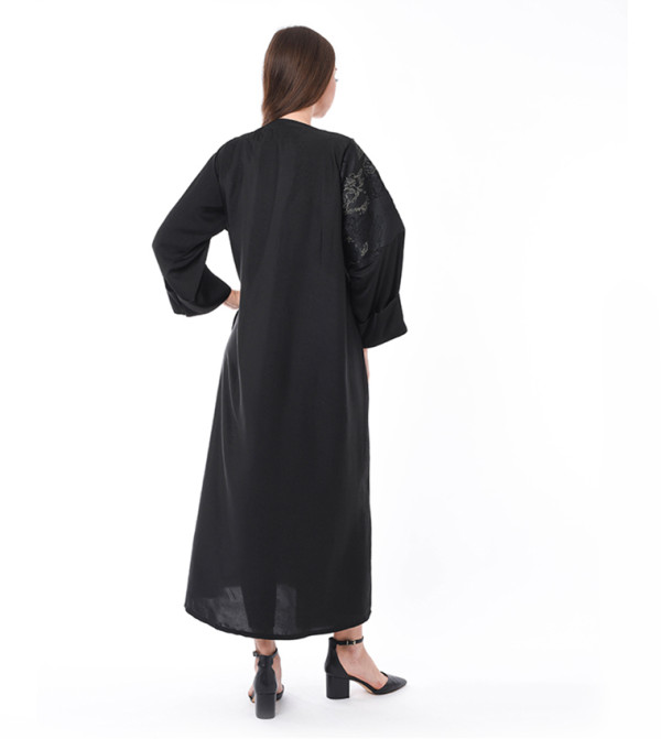 Moistreet  Abayas - Black Abayas