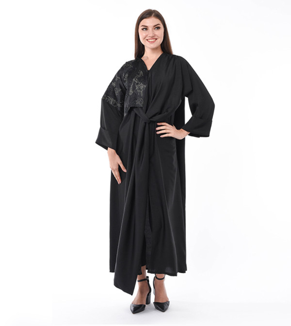 Moistreet  Abayas - Black Abayas
