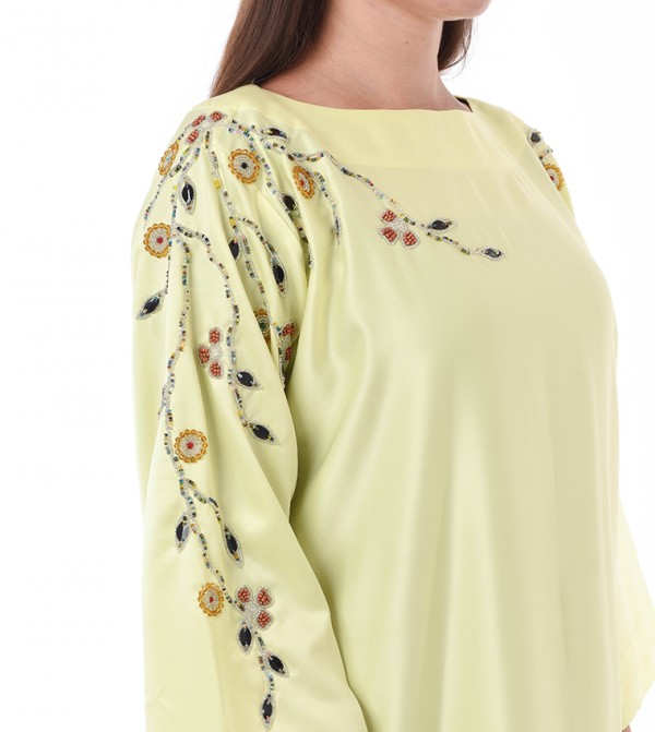مويستريت  - أصفر Abayas