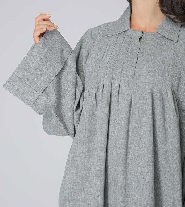 Moistreet Moistreet - Grey Abayas