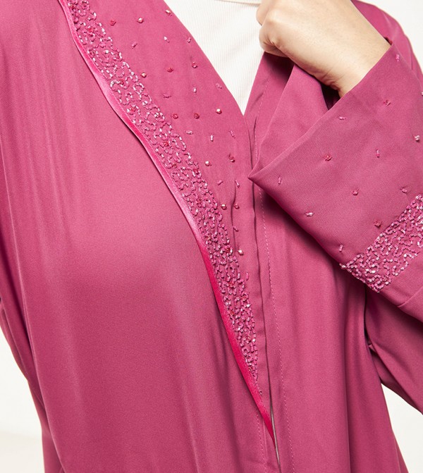 Moistreet  Clothing - Pink Abayas