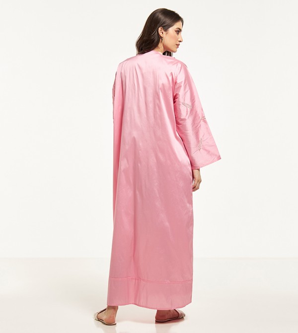 Moistreet  Abayas - Pink Abayas