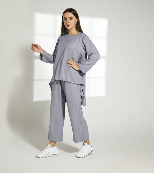 Moistreet  Clothing Sets - Grey Co-Ord Sets