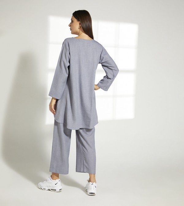 Moistreet  Clothing Sets - Grey Co-Ord Sets