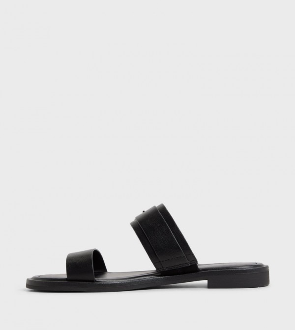 Aldo  Flat Sandals - Black Flat Sandals