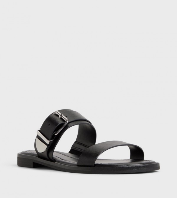 Aldo  Flat Sandals - Black Flat Sandals