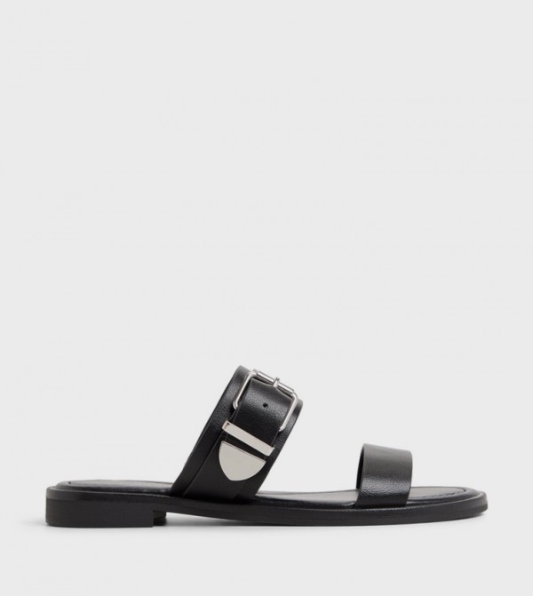 Aldo  Flat Sandals - Black Flat Sandals