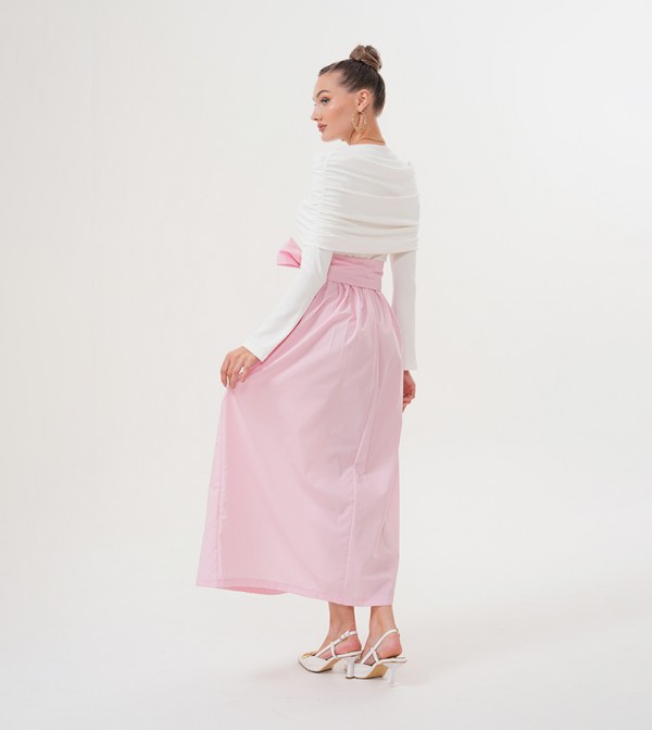 Marvella By Rasha  Clothing - Pink Maxi Dresses