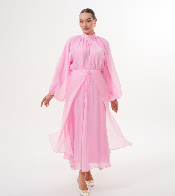 Marvella By Rasha  Co-Ord Set - Pink Co-Ord Set