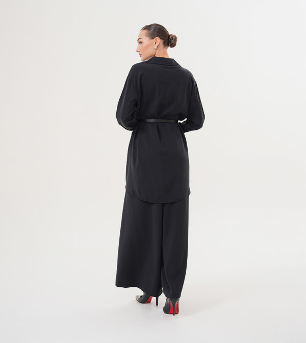 مارڤيلا من رشا أطقم ملابس - أسود Co-Ord Set