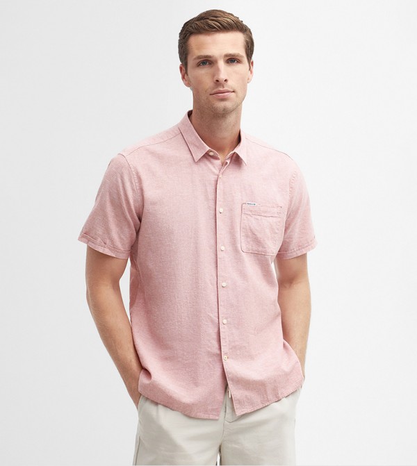 Barbour  Shirts - Pink Casual Shirts