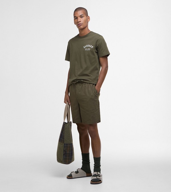 Barbour  Shorts - Green Casual Shorts