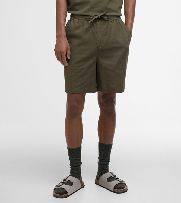 Barbour  Shorts - Green Casual Shorts