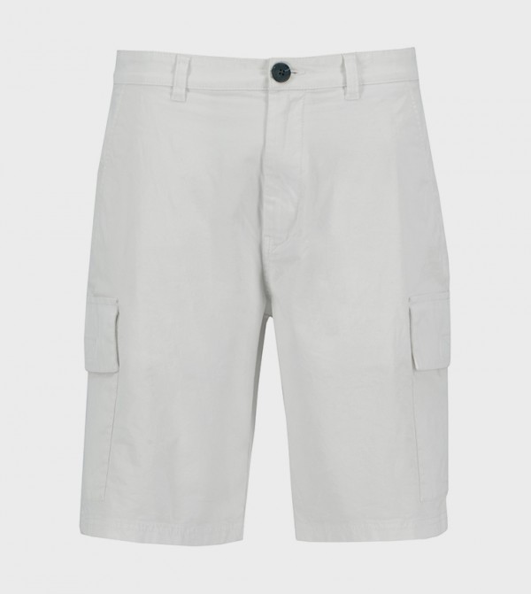 Barbour  Cargo Shorts - White Cargo Shorts