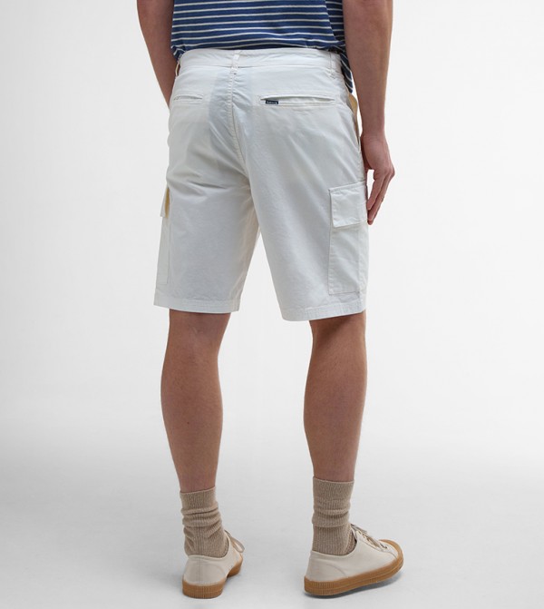 Barbour  Cargo Shorts - White Cargo Shorts