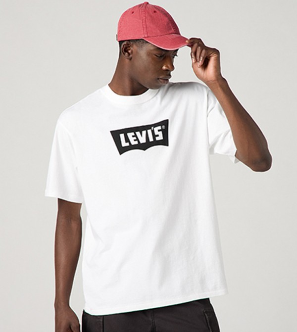 Levi's Levi's - White Round Neck T-Shirts