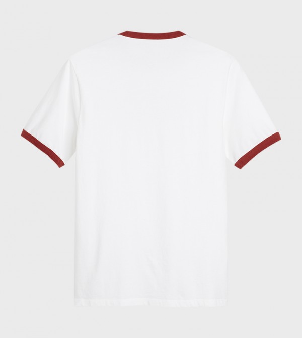 Levi's  Clothing - White Round Neck T-Shirts