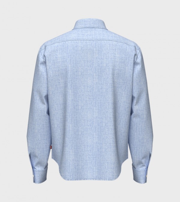 ليفايز  قمصان - أزرق Long Sleeves