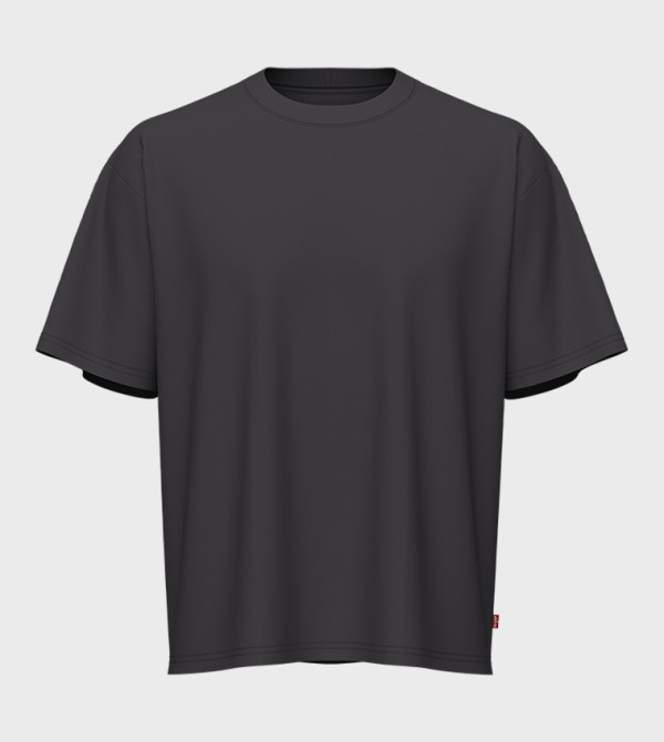 Levi's Clothing - Black Round Neck T-Shirts