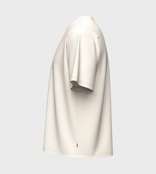 Levi's Levi's - Beige Round Neck T-Shirts