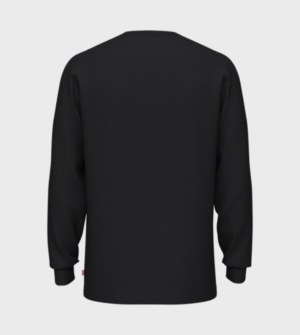 ليفايز  تيشرتات وبلايز - أسود Round Neck T-Shirts