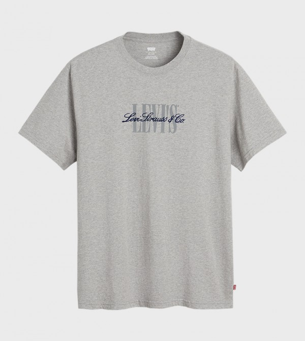 Levi's Levi's - Grey Round Neck T-Shirts