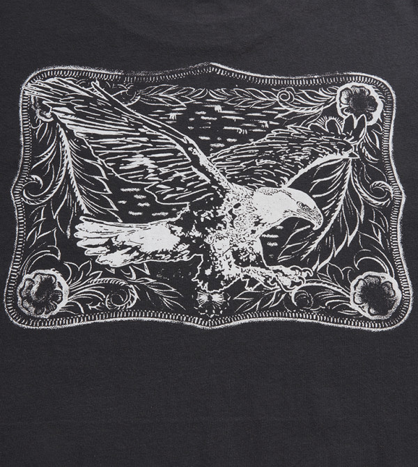 Levi's  Clothing - Black Round Neck T-Shirts