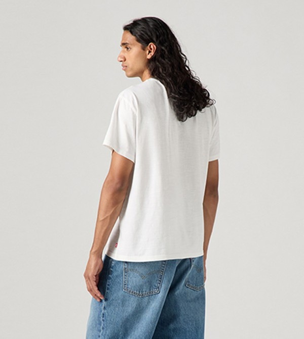 Levi's Levi's - White Round Neck T-Shirts