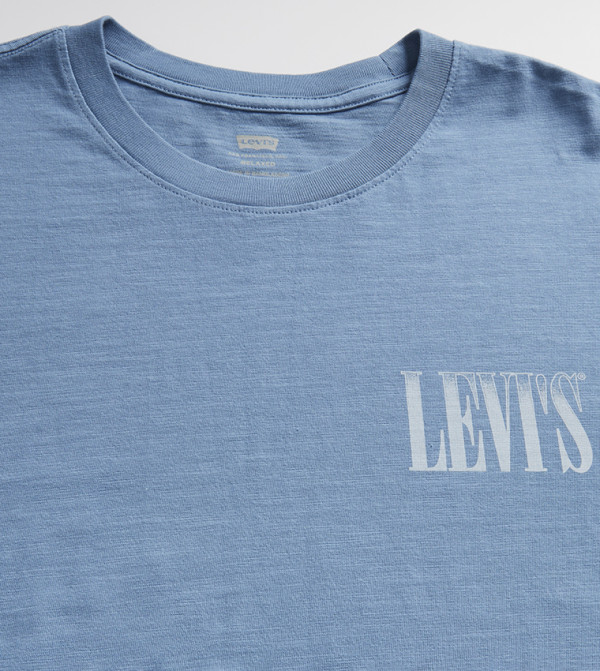 Levi's Levi's - Blue Round Neck T-Shirts