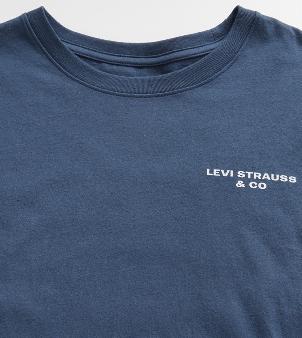 Levi's Levi's - Blue Round Neck T-Shirts