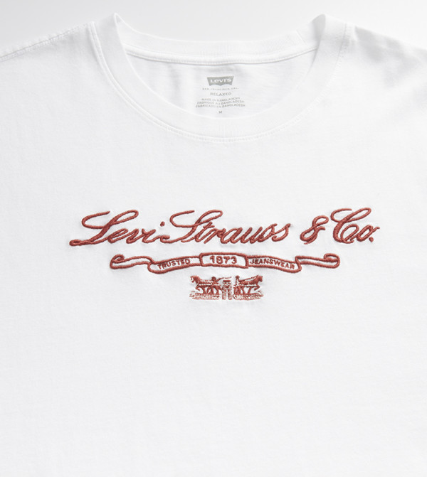 Levi's Levi's - White Round Neck T-Shirts