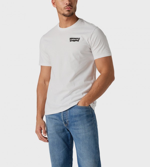 Levi's Levi's - White Round Neck T-Shirts