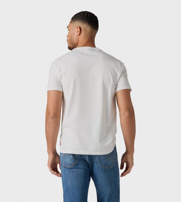 Levi's Levi's - White Round Neck T-Shirts