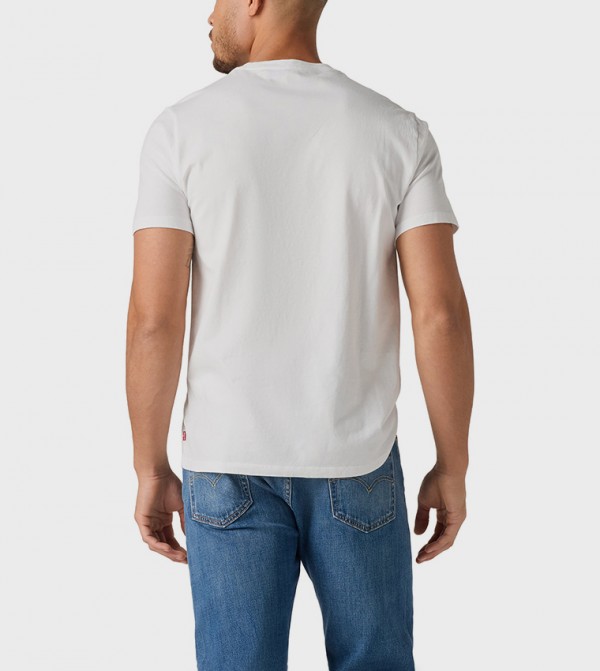 Levi's Levi's - White Round Neck T-Shirts