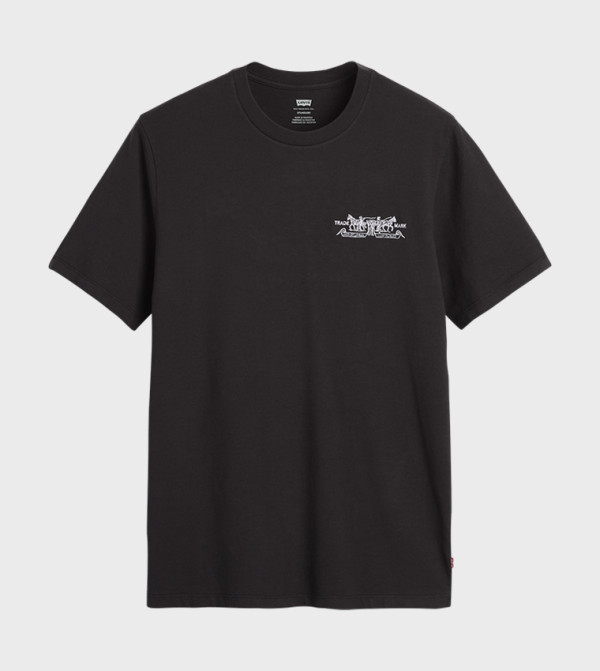 Levi's Levi's - Black Round Neck T-Shirts