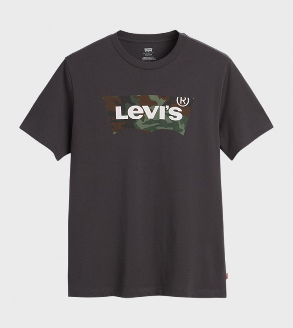 Levi's Levi's - Black Round Neck T-Shirts