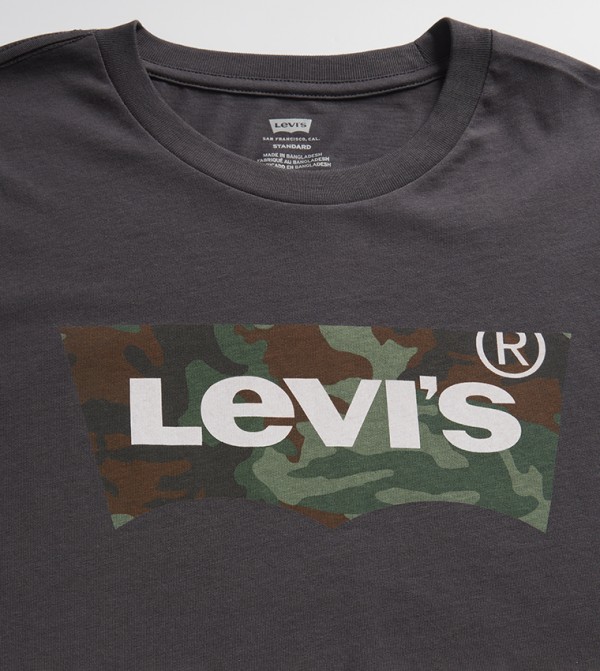 Levi's Levi's - Black Round Neck T-Shirts