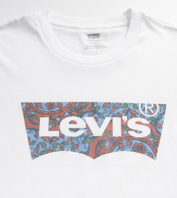 Levi's Levi's - White Round Neck T-Shirts
