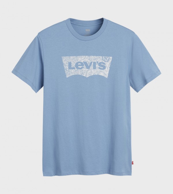 Levi's Levi's - Blue Round Neck T-Shirts