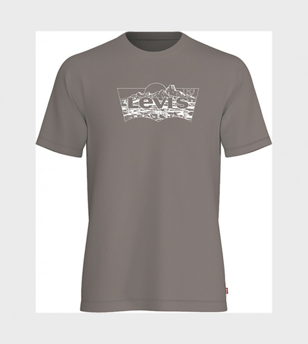 Levi's Levi's - Beige Round Neck T-Shirts