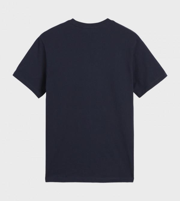 Levi's  T-Shirts - Navy Round Neck T-Shirts